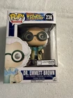 Funko POP Movies 236 Back To The Future Doc Dr Emmett Brown Vinyl Figure NEW