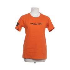 Anti Social Social Club, T-shirt, Größe: S, Orange/Schwarz, Print, Damen #X32