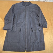 Cos Chore Style Ribbed Collar Cotton Coat Mens Size Large