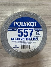 New Polyken 557 Metallic Duct Tape - 48 mm Width x 55 m Length