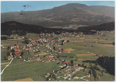 AK 8372 Lindberg Regen Luftaufnahme, gelaufen 1994