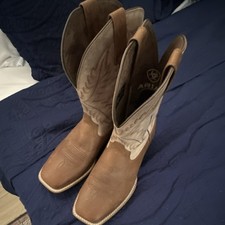 Ariat Men's Western Equestrian Boots Brown Leather US 10EE 10038370