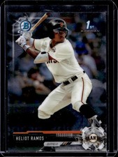 2017 Bowman Draft Heliot Ramos Chrome 1st Prospect #BDC-12 Giants