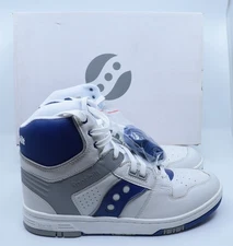 Saucony Spot-Bilt Sonic Hi White/Royal (S70748-1) Men's Sz 11 New w/ Box
