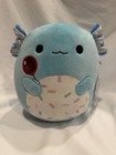 Squishmallows Clutch the Blue Axolotl Balloon Sprinkles Birthday 8" Plush Toy — photo 1