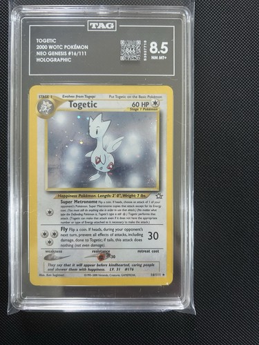 Togetic (Unlimited) graded TAG 8.5 for sale on eBay