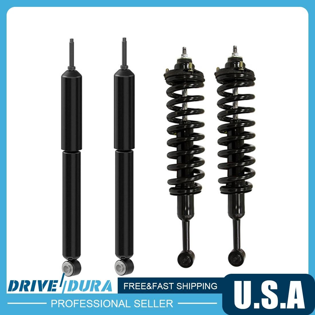 Monroe Front Struts w/ Spring Rear Shock Absorbers for 2003-