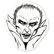 Aufkleber Sticker "VampirfĂĽrst" (DW049293)