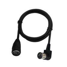 Audio MIDI Adapter Cable Accessories Premium 90 Degree Angle MIDI Din Extension
