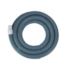 Pool Central Spiral Wound Vacuum Pool Hose Swivel Cuff - 18FT x 1.25IN