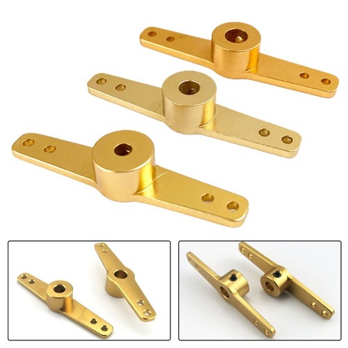Hobbypark Gouvernail de bateau RC en aluminium de 110 mm avec axe d'arbre de 4 mm, support de montage de support, double collecte d'eau