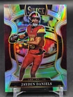 2025 Panini Select - Jayden Daniels #88 - Concourse Level Red Silver -Commanders