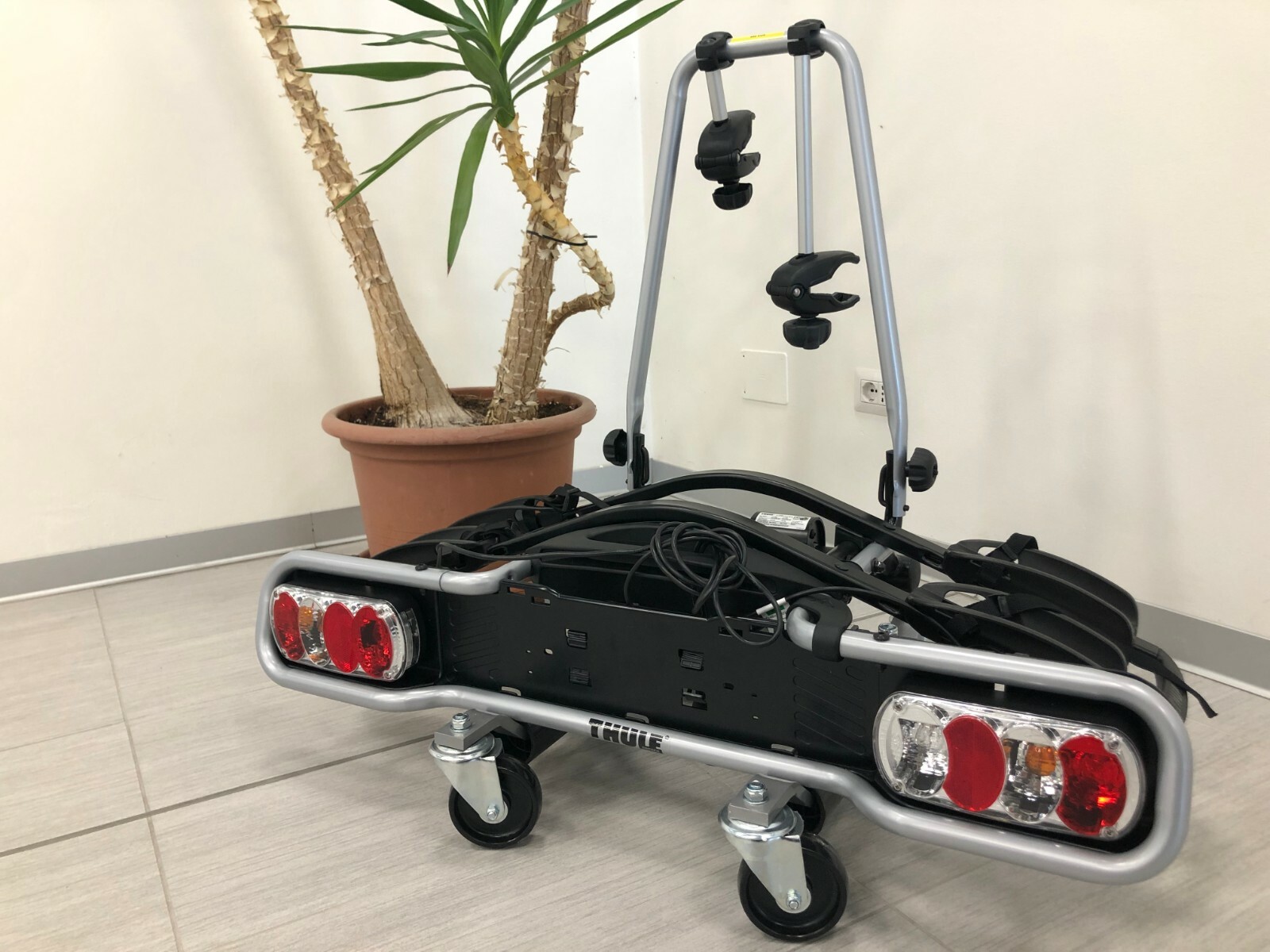 Portabici x2 da Gancio Traino 13PIN THULE EURORIDE 940 - Nuovo e Originale