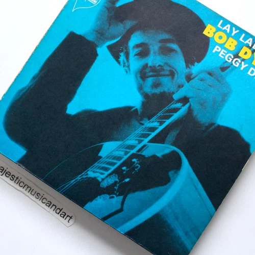 RARE BLUE COVER 1969 BOB DYLAN LAY LADY LAY 7" VINYL 45 NASHVILLE SKYLINE ERA
