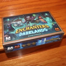 new sealed ENCHANTERS: DARKLANDS (Expansion) 2022 Mythic Games Kickstarter