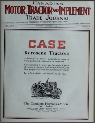 MOTOR TRACTOR & iMPLEMENT Magazine 46 Select Issue Collection On USB Flash Drive