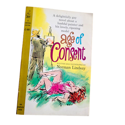 Vintage Age of Consent Norman Lindsay Cardinal Edition C-383