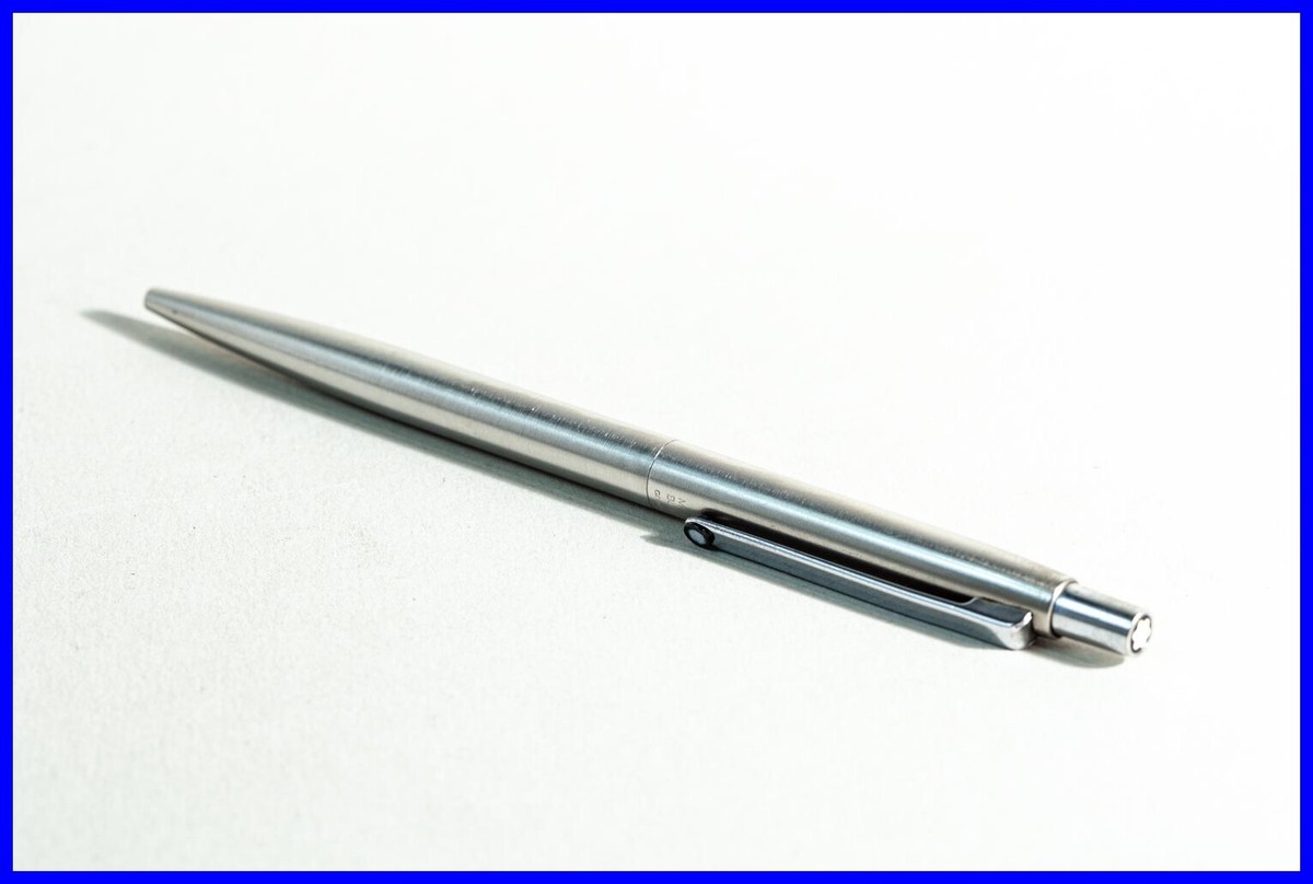 VINTAGE Stainless Steel MONTBLANC SL Ballpoint Pen Pusher