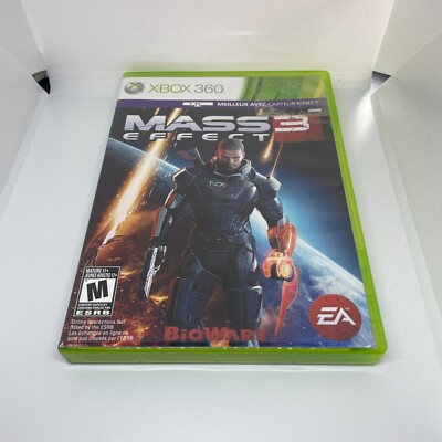 Mass Effect 3 (Microsoft Xbox 360, 2012) Complete NTSC-U/C