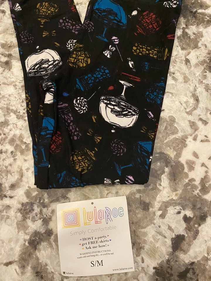 Conjunto Leggings Lularoe mommy and me Estampado para Hornear Pequeño Mediano y Talla Única Niños Foto 3 de 3