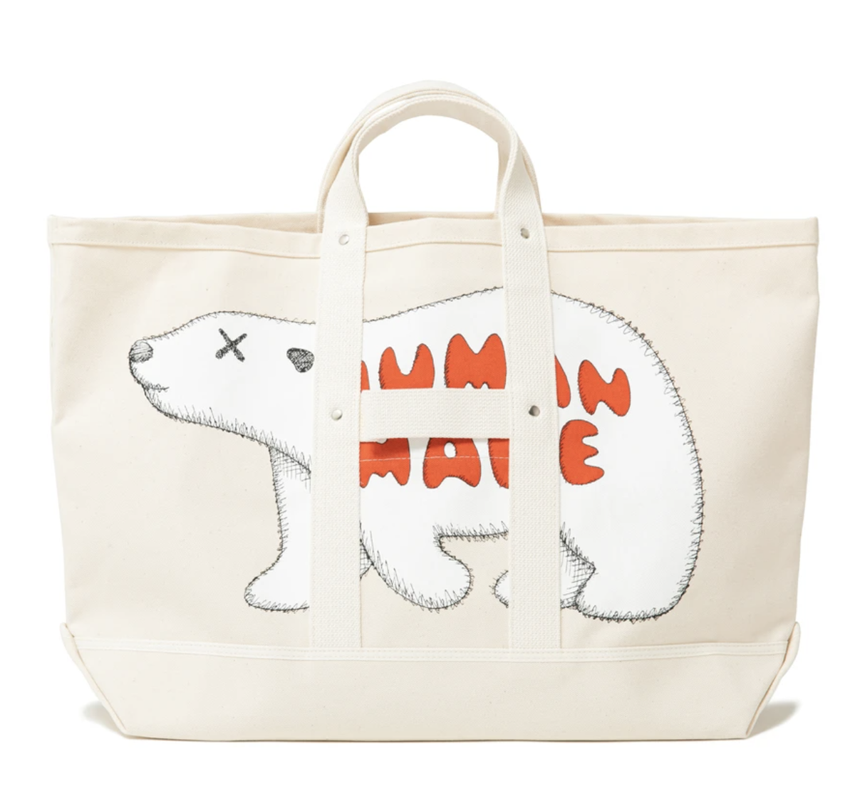 Human Made × Kaws TOTE BAG KAWSMADE LARGE POLAR BEAR | eBay Human Made × Kaws TOTE BAG KAWSMADE LARGE POLAR BEAR | eBay