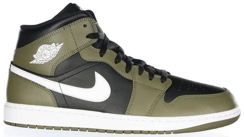 Jordan 1 Mid Medium Olive