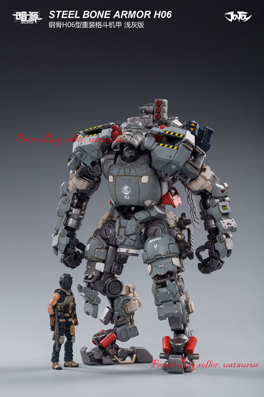 ＪＯＹＴＯＹ×ｉｎｆｉｎｉｔｙ　デュロック軍曹　顔面スレ有　ほぼ未使用 JOYTOY 1/25 Action Figure Mecha Iron Wrecker 09 Pursue Type