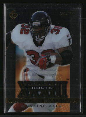 Jamal Anderson 1999 Collector's Edge Supreme Route XXXIII /1000 #R2
