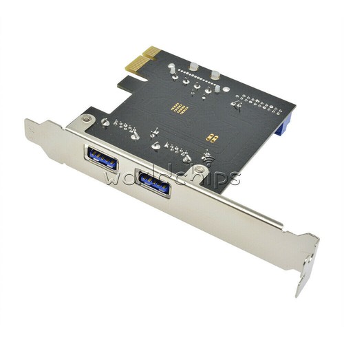 2 Ports PCI Express USB 3.0 Front Panel 4-Pin & 20 Pin Control Card Adapte New - Picture 8 of 8
