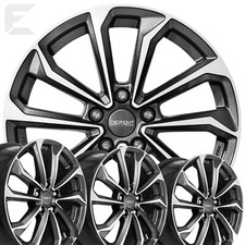 4x 18 Zoll Alufelgen für Hyundai Ioniq / Dezent KS dark (B-DL00405) Alurad Satz