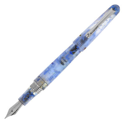 Montegrappa Fountain Pen Elmo Ambiente Ocean Recycled Resin, Fine Nib ISEER2ID