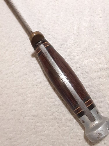 VINTAGE OLD WESTERN USA W36 HUNTING KNIFE W SHEATH - Picture 6 of 8