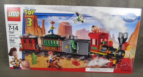 Vintage NEW & SEALED LEGO 7597 Toy Story Western Train Chase 2010
