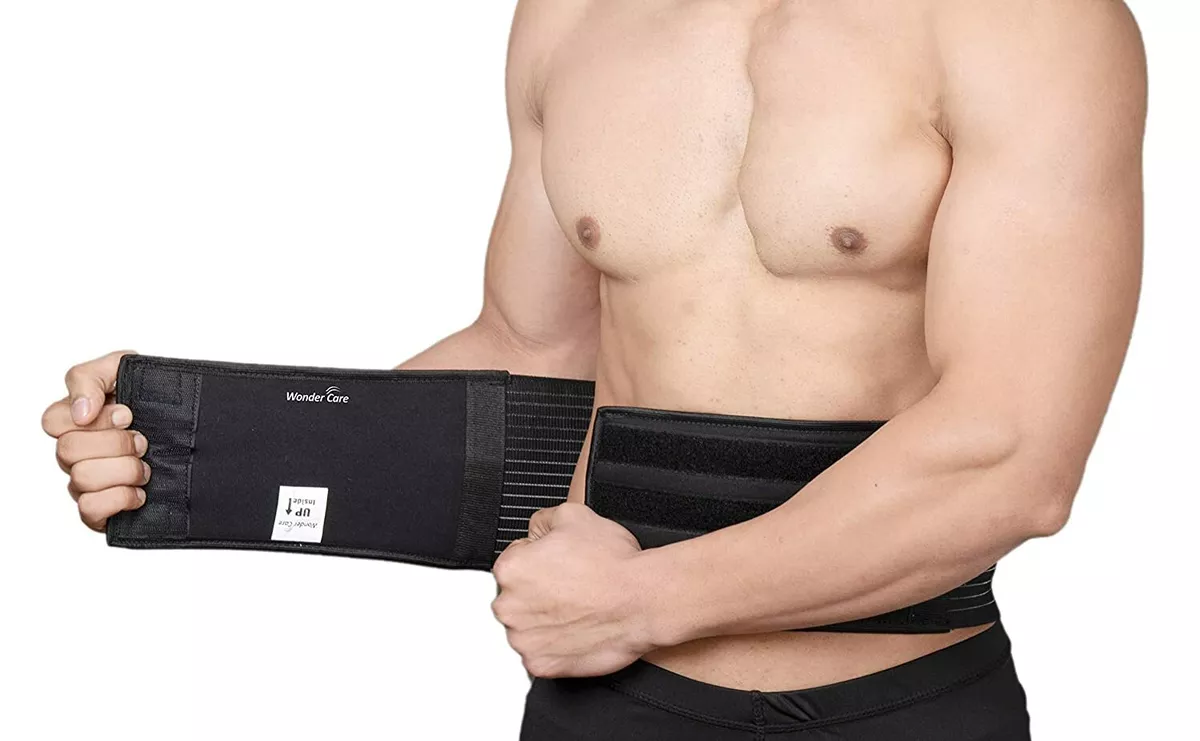 Umbilical Hernia Belt & Truss Abdominal Support Brace Helps Relieve Stomach  Pain