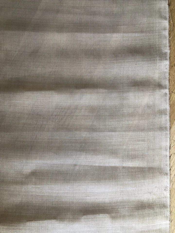 Coupon de tissu coton et crin de cheval beige 17 M x 60 cm - Photo 3/4