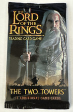 Lord Of The Rings LOTR TCG Two Towers Factory Sealed Booster Pack 1 Rare Inside