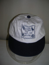 Cappy Basecap Schirmm&uuml;tze Cap blau-wei&szlig; Werbung good living with nature