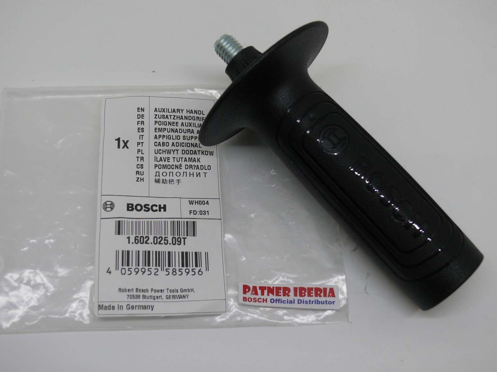 REPUESTO ORIGINAL BOSCH 160202509T | EMPUÑADURA ADICIONAL PARA