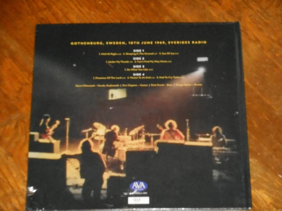 BLIND FAITH gothenburg 69 DELUXE EDITION 2x LP SEALED book poster postcards #'ed - Image 2 of 3