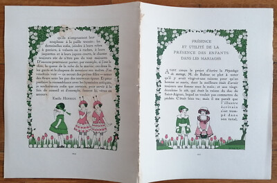 Children Enfans by Maggie - Art Deco Gazette de Bon Ton Pochoir - 1920