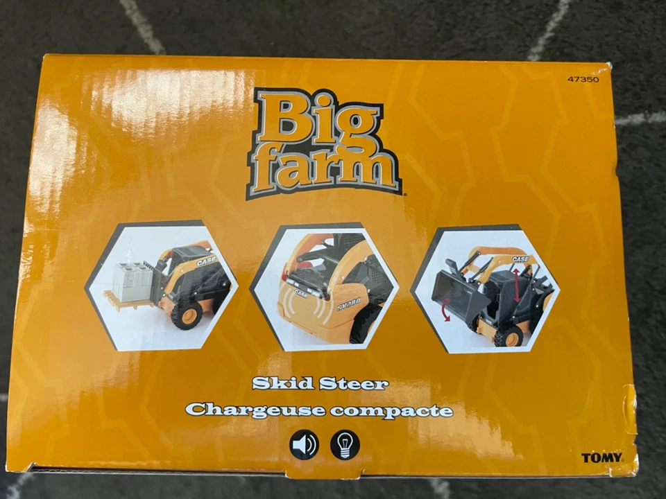 1/16 Big Farm Case SV280 Skid Loader Steer Set with Accessories 47350 - Image 4 of 4