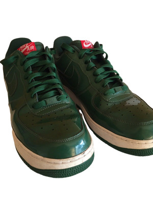 Nike Air Force 1 Green/Green Patent Leather 315122-301 Men's Size 12 885176263370 | eBay