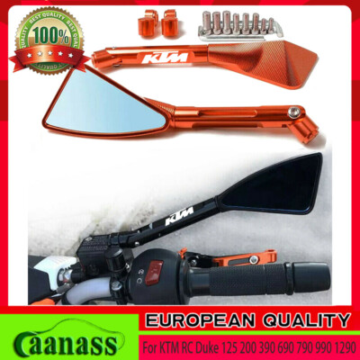 Motorcycle Side Rearview Mirrors For KTM RC Duke 125 200 390