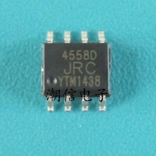 20PCS IC JRC4558D 4558D DIP8 OP AMP  #96-9