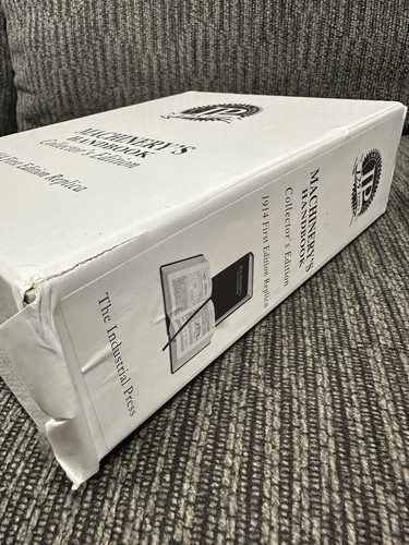 Machinery's Handbook Collector's Edition: 1914 Replica 125 Years + Box - Picture 5 of 9