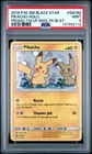 2019 POKEMON SM BLACK STAR PROMO TEAM UP SINGLE PACK BLISTERS PIKACHU-HOLO PSA 9