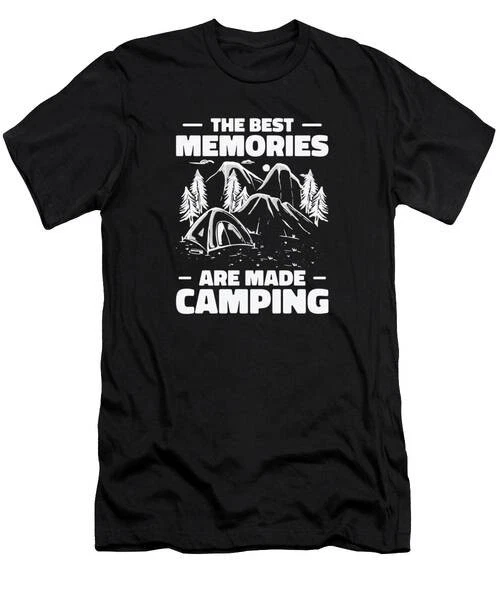 The Best Memories Are Made Camping T-Shirt S to 3XL