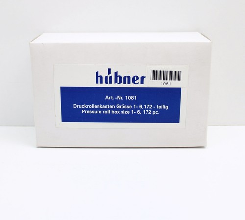 Cajas de rodillos a presión Hübner Spur1 1081 172 piezas tamaño 1-6 lf3132 | Zustand: Neu