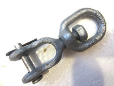 Hot Dipped Galvanized 1/4" Jaw X Eye Swivel
