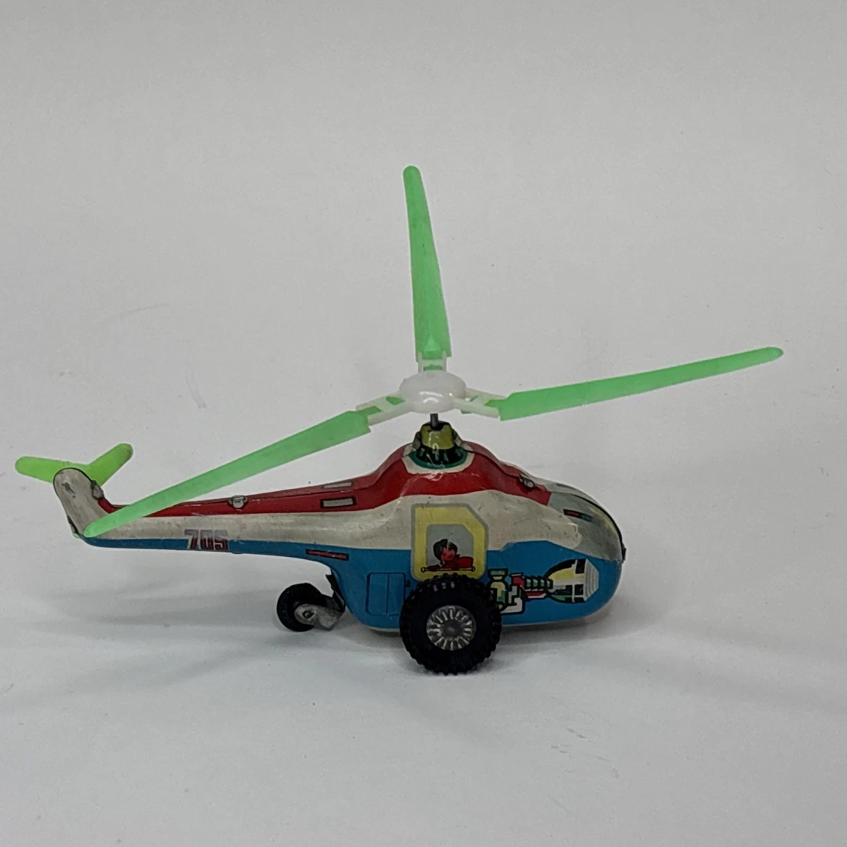 25+ Tin Helicopter In Vintage & Antique Wind-Up Toys for sale